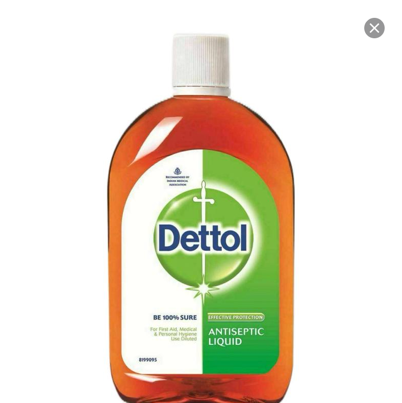 Dettol Antiseptic Liquid for First Aid, Surface Disinfection and Personal Hygiene, 1 Litre Pine Scent